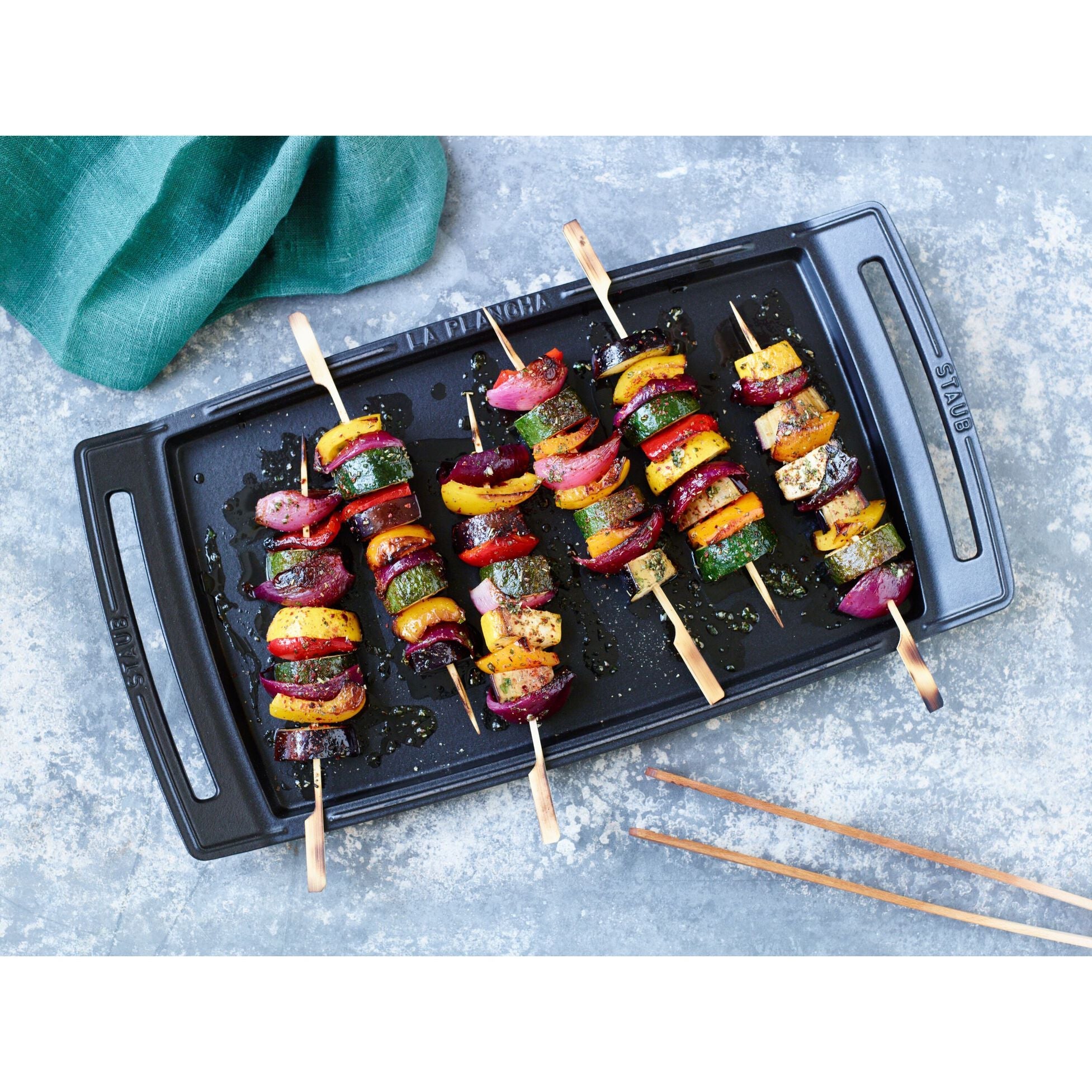 Staub Plancha 15" / 38cm Black