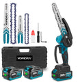 YOFIDRA 6" & 8" Cordless Brushless Chainsaw Kit Compatible with Makita 18V Battery