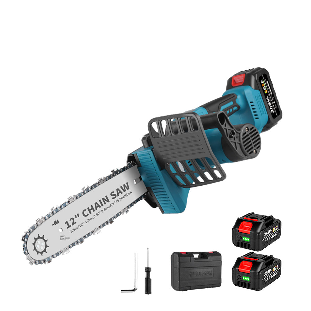 YOFIDRA 12 Inch Brushless Cordless Chain Saw with Oiler - Compatible with Makita 18-21V Battery