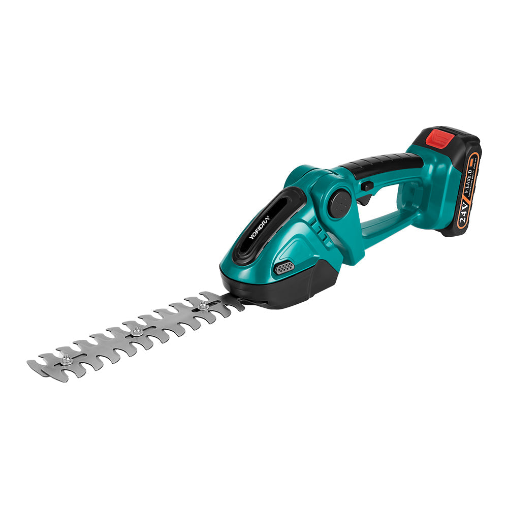 YOFIDRA 2 IN 1 Cordless Electric Hedge Trimmer - Compatible with Makita 18V Batteries