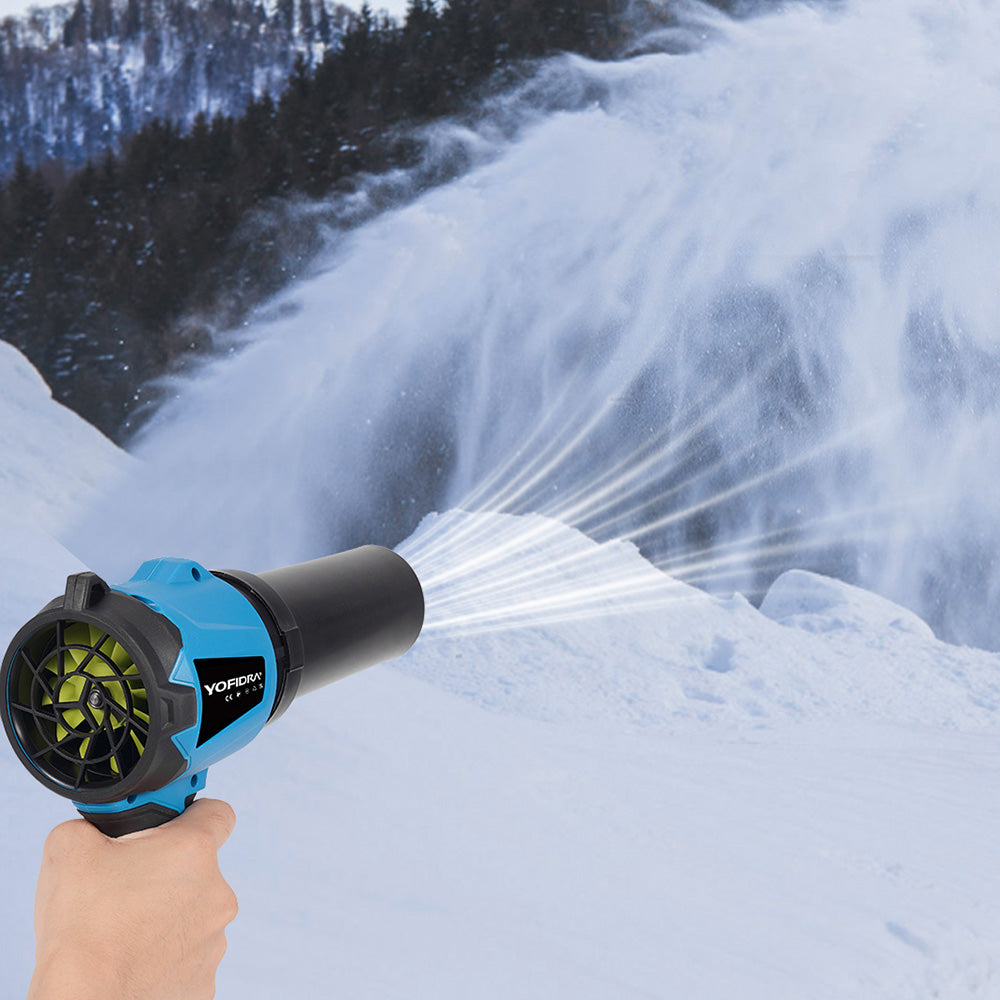 YOFIDRA Brushless Turbo Jet Fan Blower Handheld Leaf & Dust Blower for Makita 18V Battery