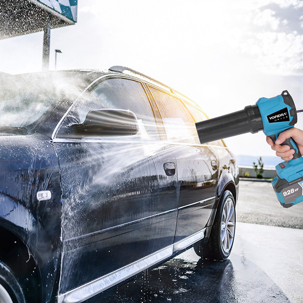 YOFIDRA Brushless Turbo Jet Fan Blower Handheld Leaf & Dust Blower for Makita 18V Battery