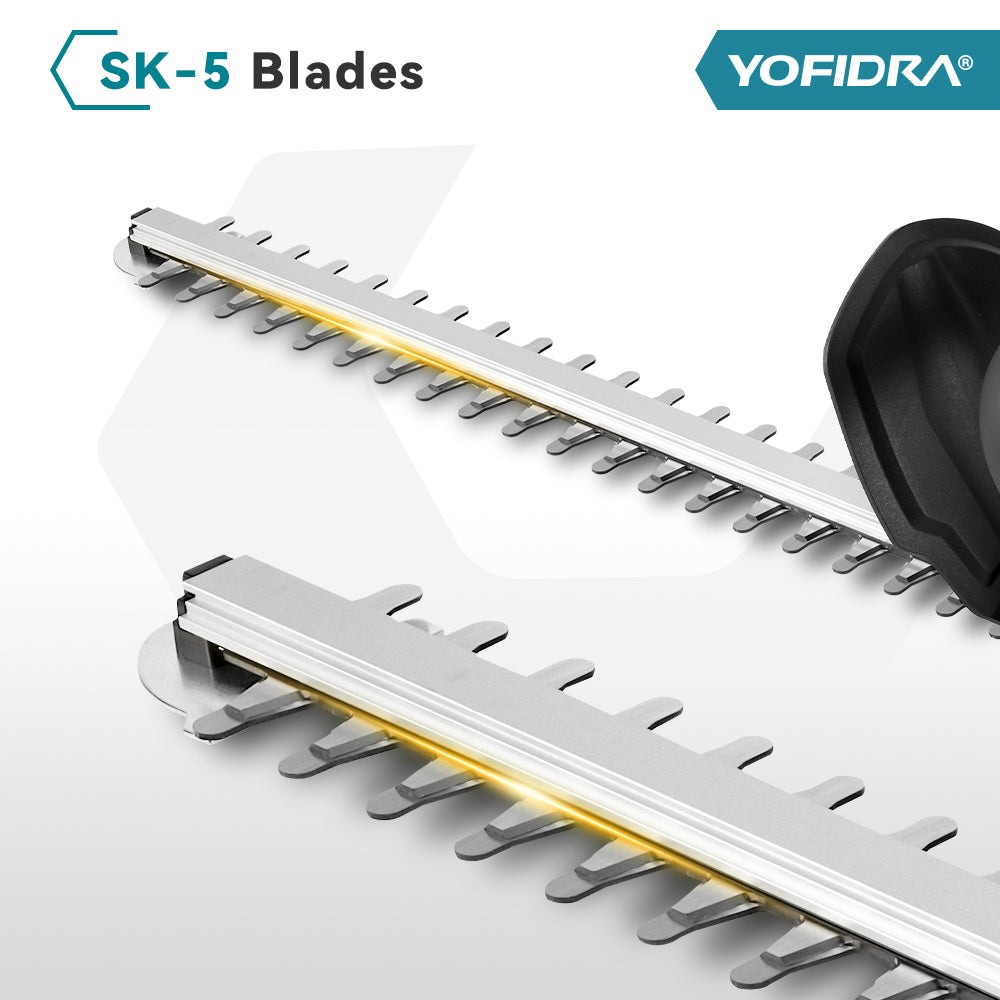 YOFIDRA 510mm Brushless Cordless Hedge Trimmer - Compatible with Makita 18V Batteries