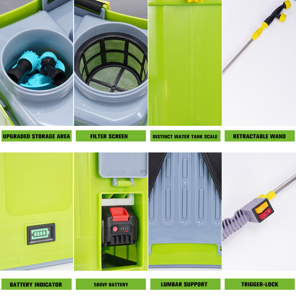 YOFIDRA MixJet Pro 18-21V Cordless Stir & Spray System