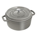 Staub Round Cocotte 3.7L / 4-Qt Graphite Grey