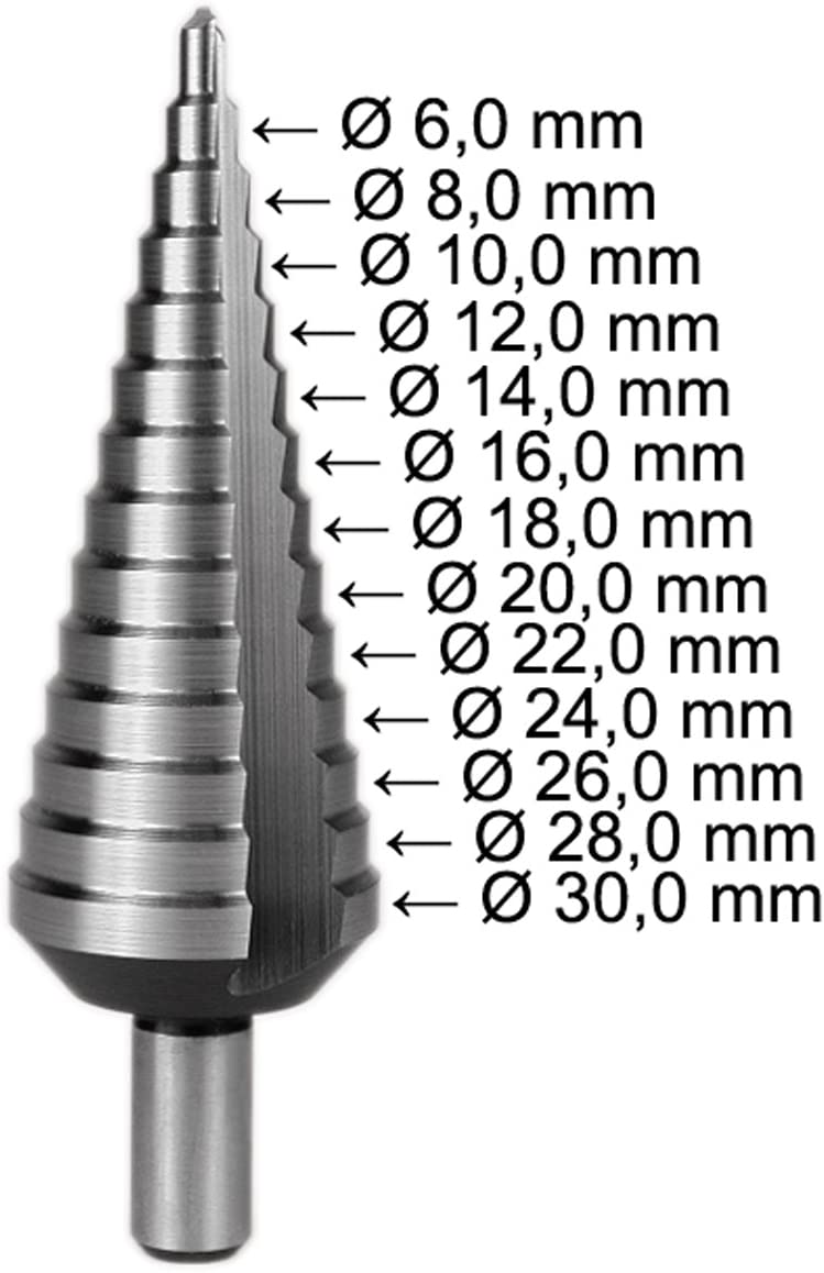 101052TX step drill 30mm