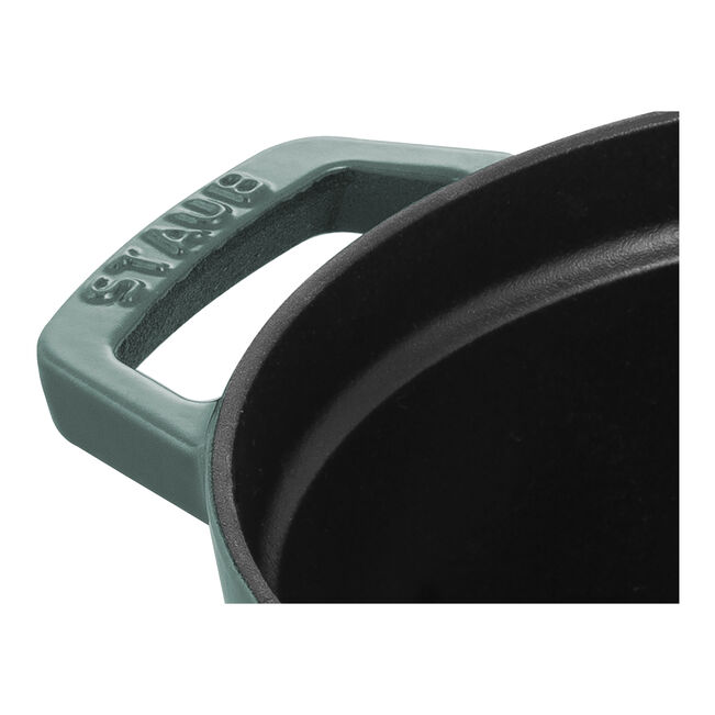 Staub Round Cocotte 2.2L/2.25-Qt Eucalyptus