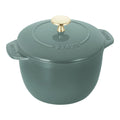 Staub Petite Round Cocotte 1.7L / 1.9-Qt Eucalyptus