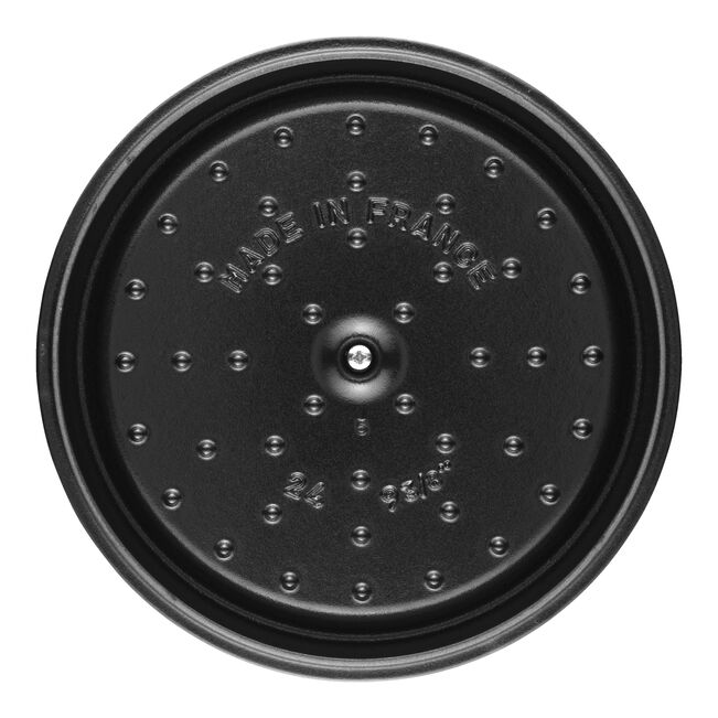 Staub Round Cocotte 3.7L/3.9-Qt Citron