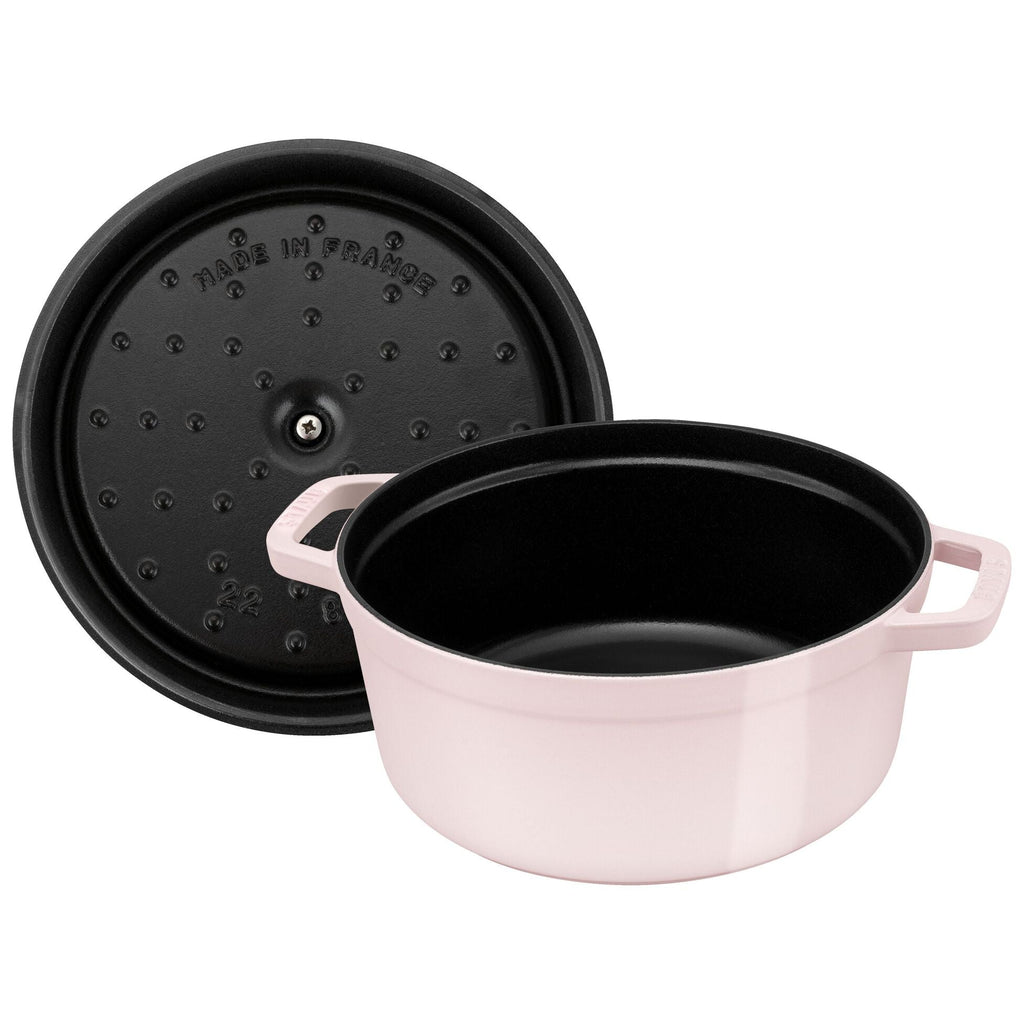 Staub Round Cocotte 2.2L/2.25-Qt Sorbet Rose