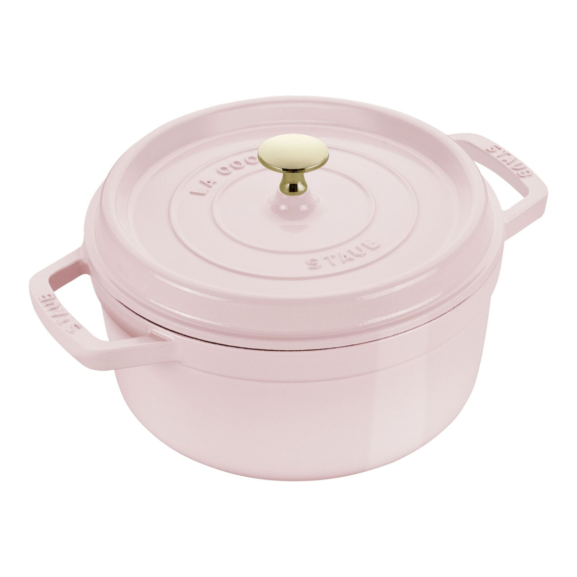 Staub Round Cocotte 2.2L/2.25-Qt Sorbet Rose