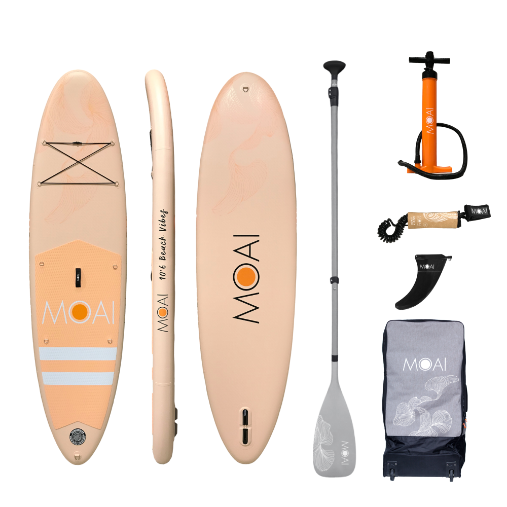 MOAI Beach Vibes SUP 10'6 Dawn Package