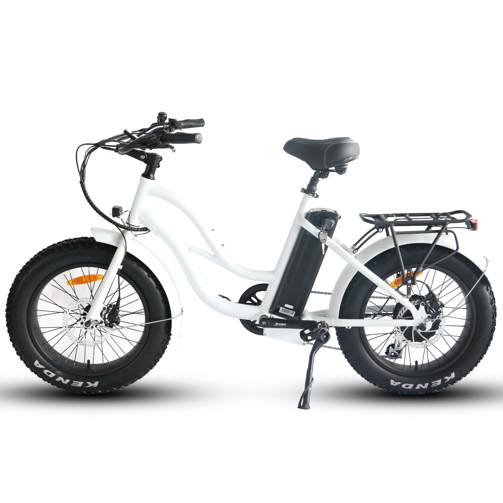 Costal Cruisers Step Thru Mini 20x4 - 52v Beach Cruiser Electric Bike
