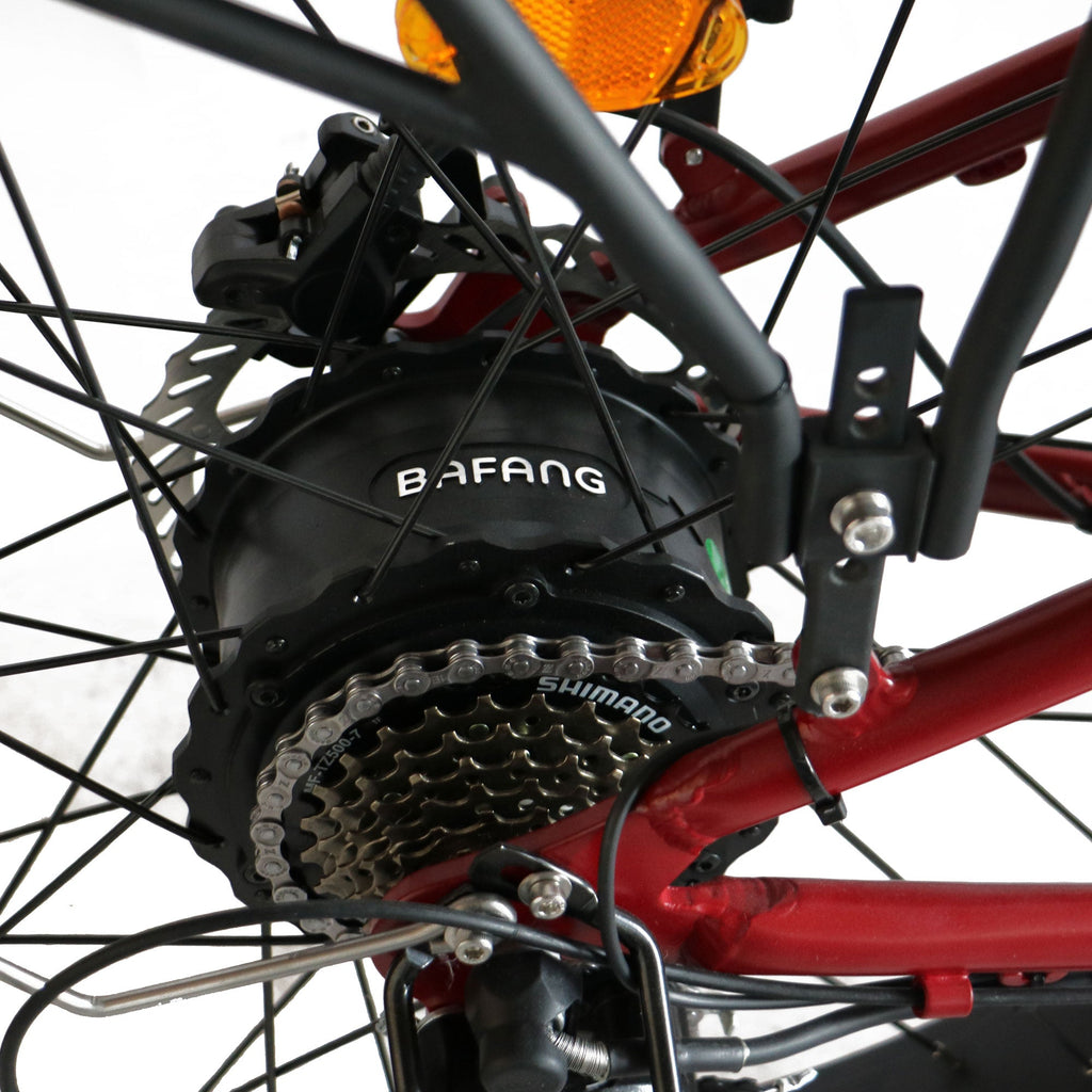 Costal Cruisers Fat Tire Step Thru 26x4 - 52v Beach Cruiser Electric Bike