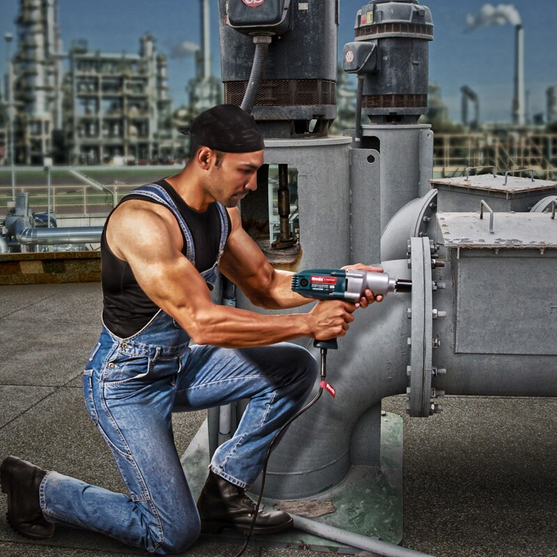 2035 Electric impact wrench 1/2" Ronix  مفك شد وحل كهرباء