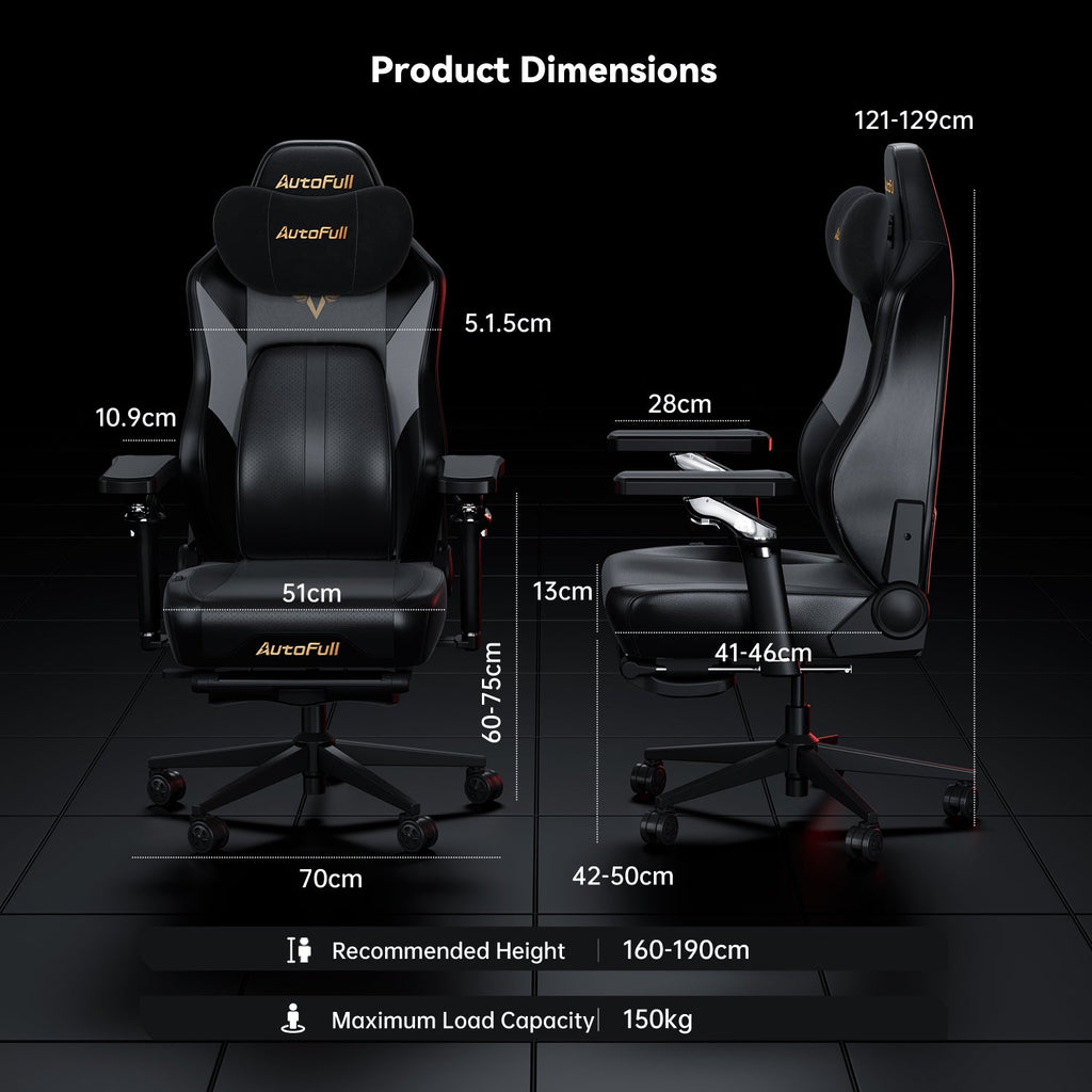 AutoFull M6 Pro Gaming Chair [No Massage, Lower Price]