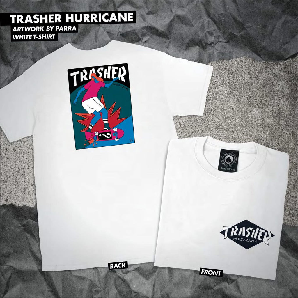 Thrasher x Parra T-Shirt - White