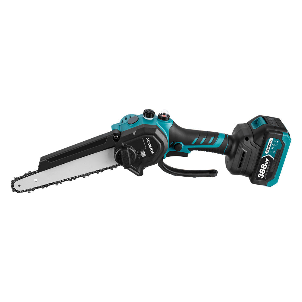 YOFIDRA 8" Brushless Cordless Electric Chainsaw - Compatible with Makita 18V Batteries