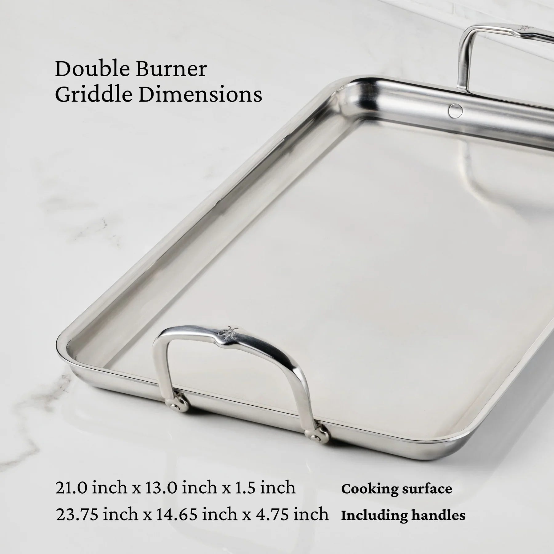 Hestan Provisions Double Burner Griddle