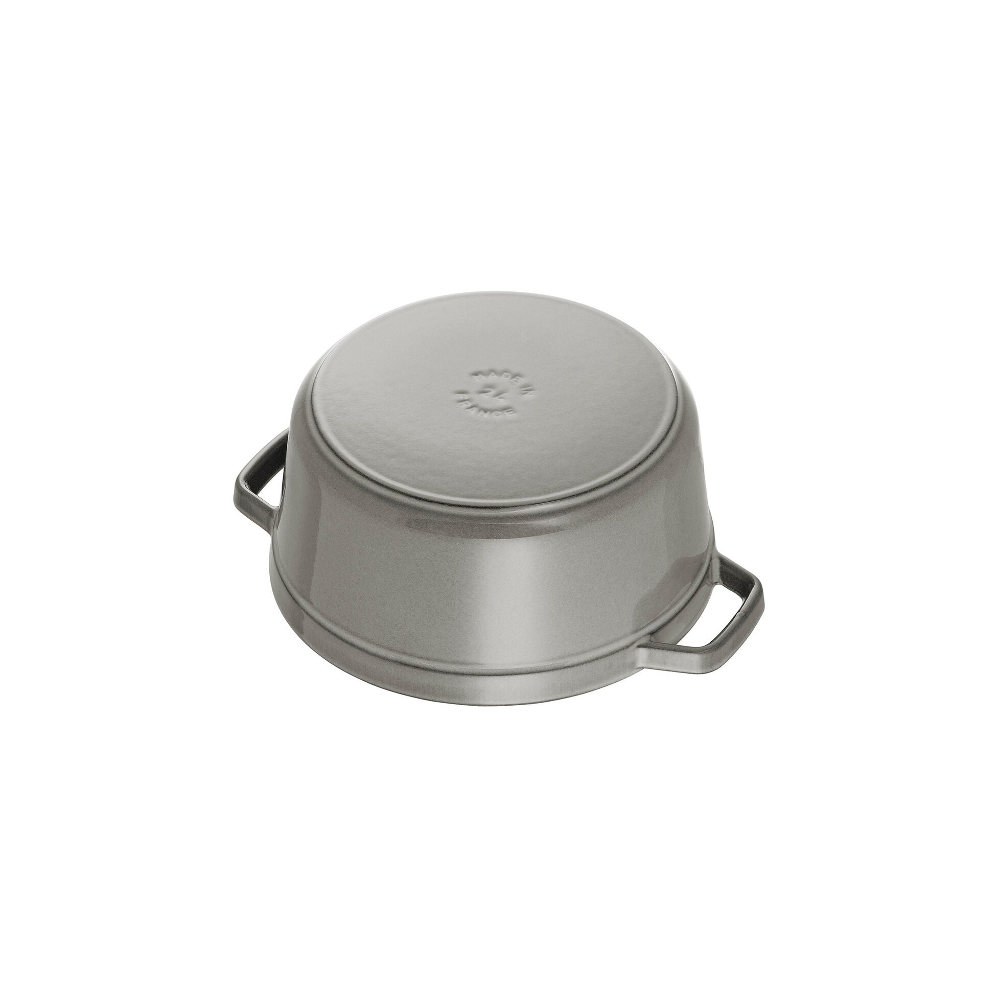 Staub Round Cocotte 3.7L / 4-Qt Graphite Grey