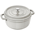 Staub Round 5.2L / 5.5-Qt White Truffle Cocotte