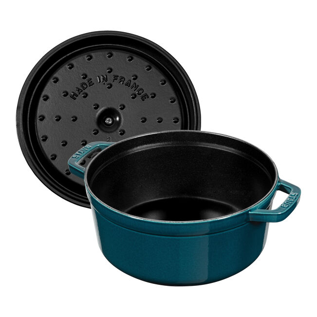 Staub Round Cocotte 3.8L/4-Qt La-Mer