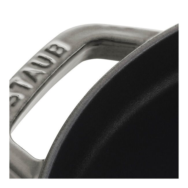 Staub Round Cocotte 3.7L / 4-Qt Graphite Grey