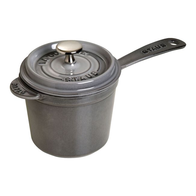 Staub Sauce Pan 1.2L Graphite Grey