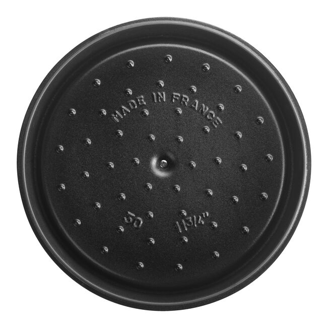 Staub 8.3L Round Cocotte - Graphite Grey