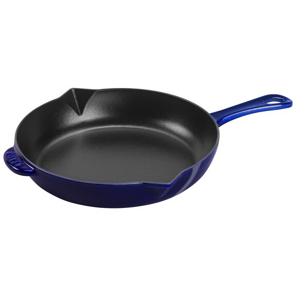 Staub Round 10.25"/26cm Fry Pan Dark Blue