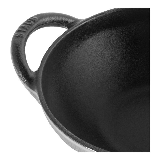 Staub Mini Wok 6.5"/16cm Mini Wok Graphite Grey