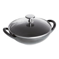 Staub Mini Wok 6.5"/16cm Mini Wok Graphite Grey