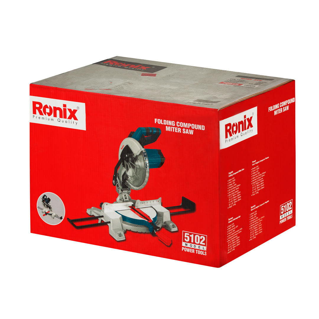5102 Compound Miter Saw 255mm Ronix منشار خشب 25 سم