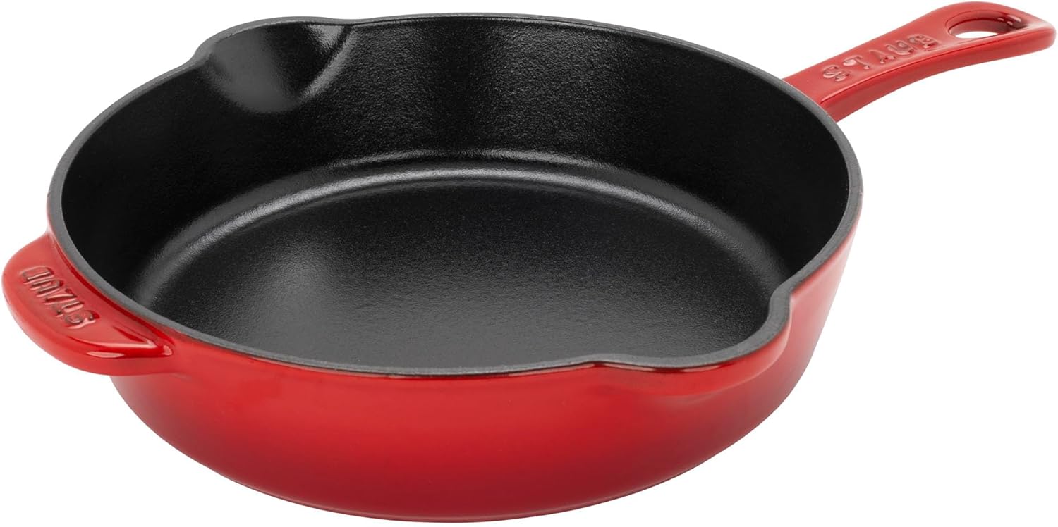 Staub 8.5"/22cm Traditional Deep Fry Pan Cherry