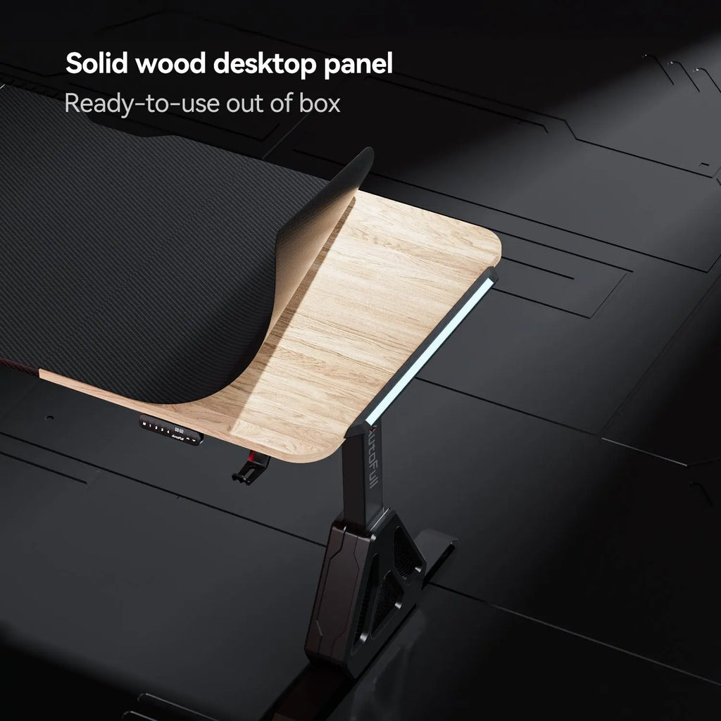 AutoFull A4 Pro RGB Gaming Desk [⚡Free Extended Mouse Pad⚡]