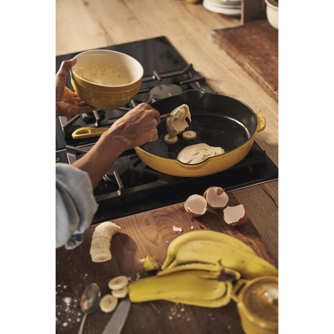 Staub 8.5"/22cm Traditional Deep Fry Pan Citron