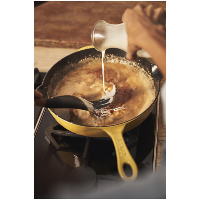 Staub 8.5"/22cm Traditional Deep Fry Pan Citron