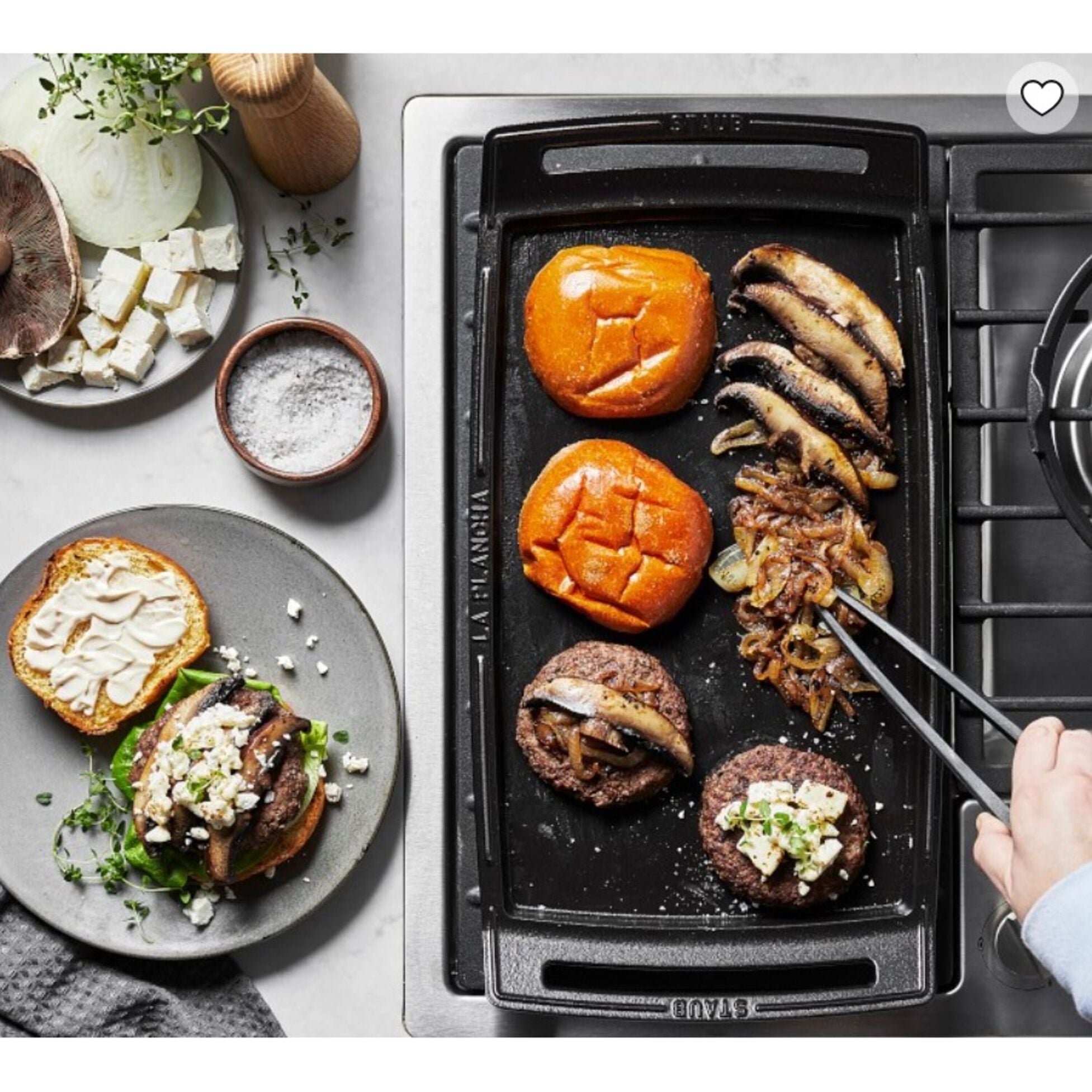 Staub Plancha 15" / 38cm Black