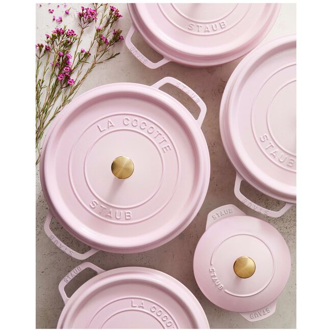 Staub Round 5.2L / 5.5-Qt Sorbet Rose