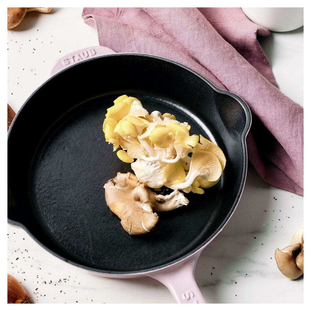Staub 8.5"/22cm Traditional Deep Fry Pan Sorbet Rose *b/o until end Feb 2026