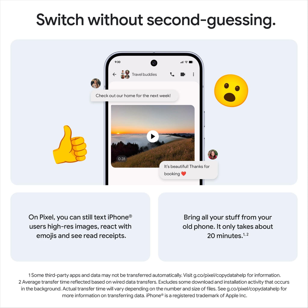Google Pixel 10 Pro 5G 128GB (Moonstone)
