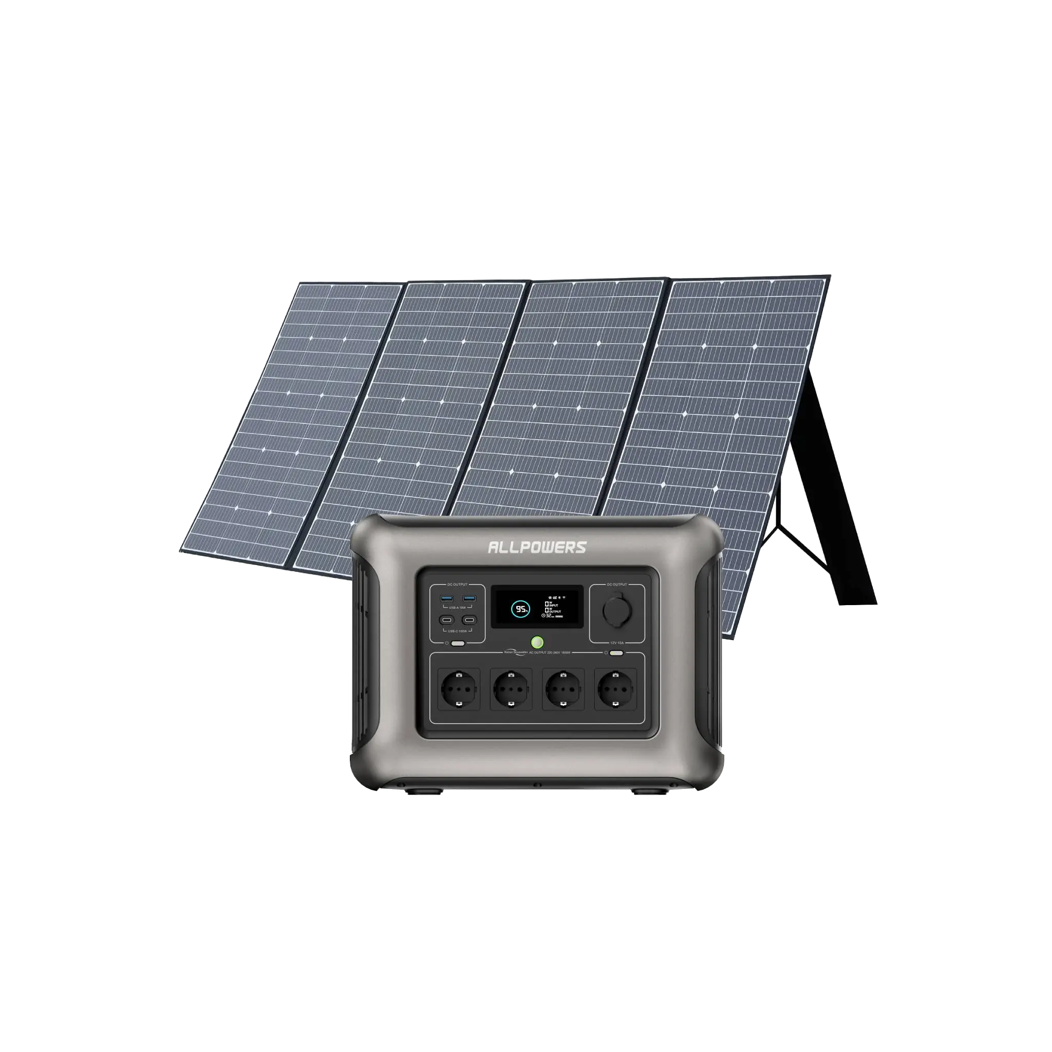 ALLPOWERS R1500 Portable Power Station 1800W 1152Wh LiFeP04 Battery