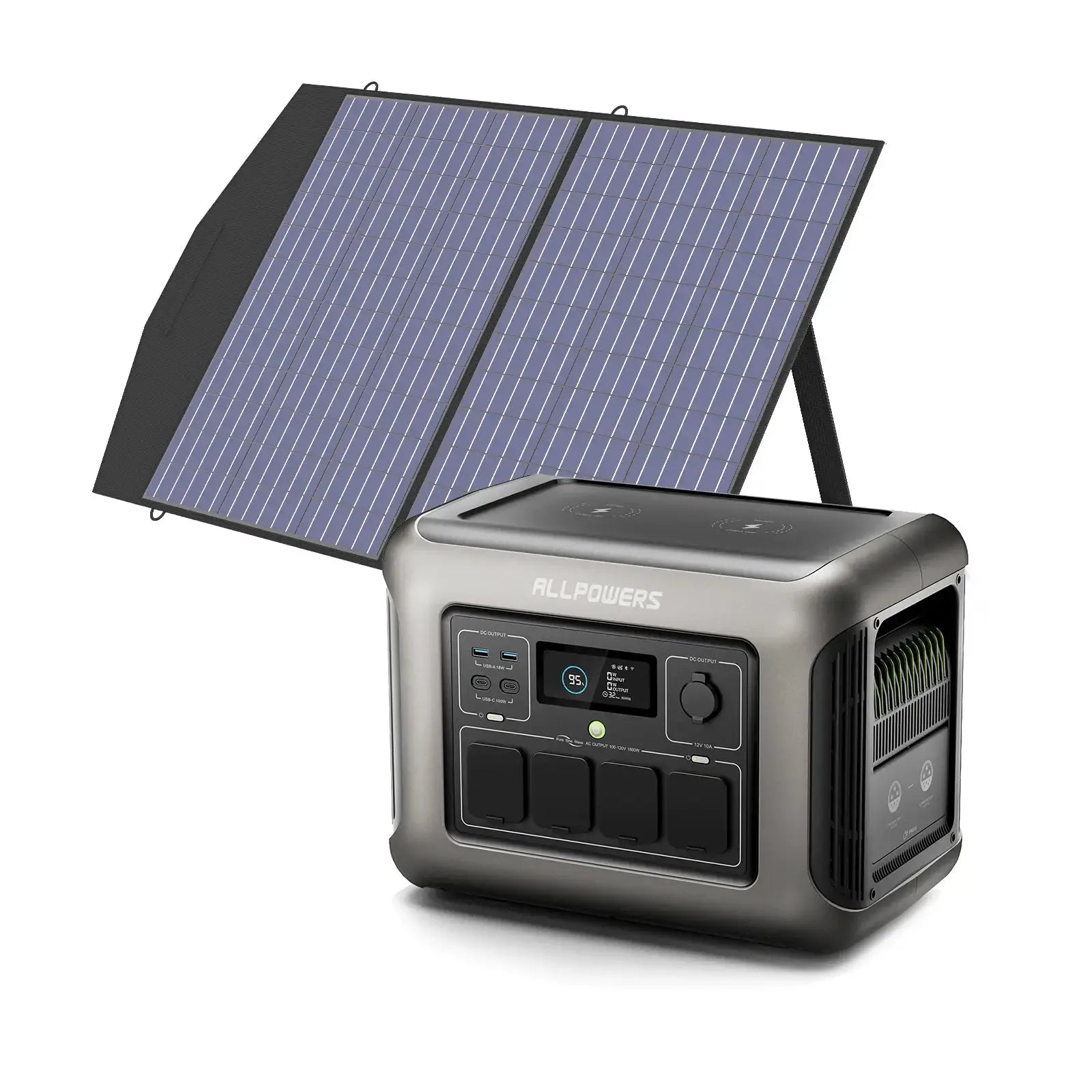 ALLPOWERS R1500 Portable Power Station 1800W 1152Wh LiFeP04 Battery