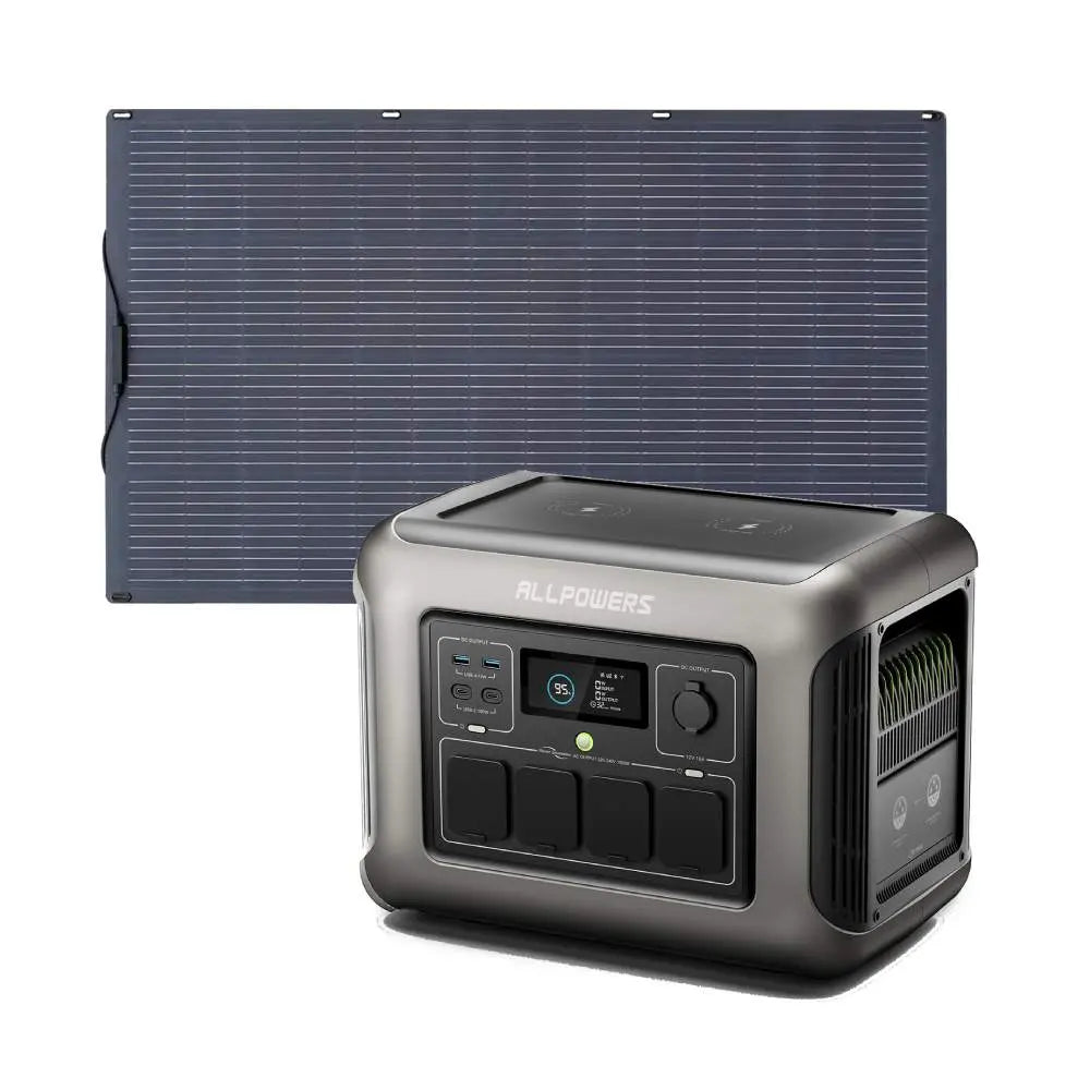 ALLPOWERS R1500 Portable Power Station 1800W 1152Wh LiFeP04 Battery