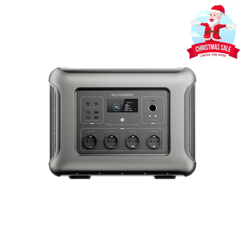 ALLPOWERS R2500 Portable Power Station 2500W 2016Wh LiFeP04 Battery