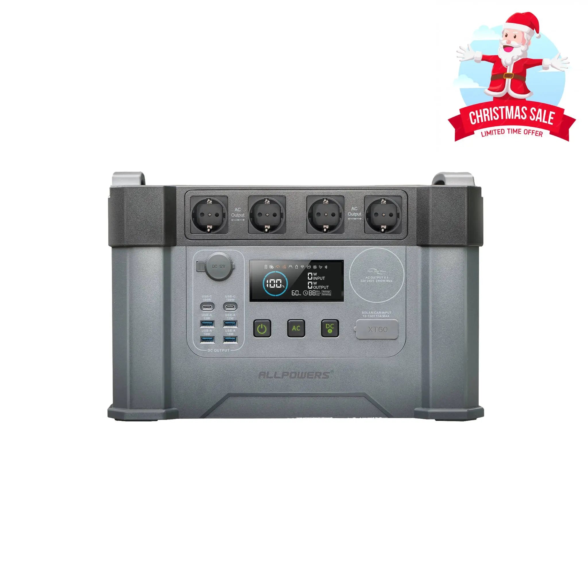 ALLPOWERS S2000 Pro Portable Power Station 2400W 1451Wh