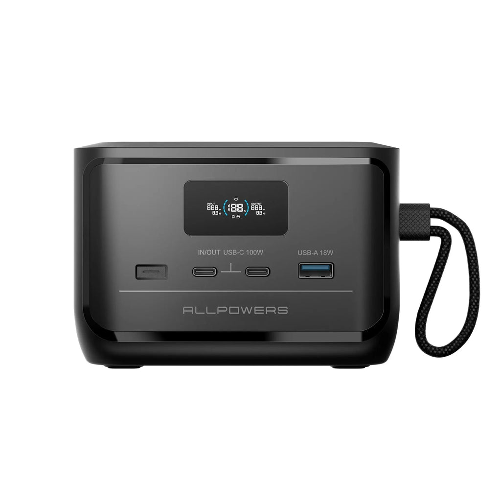 ALLPOWERS SOLAX P100 DC Portable Power Station | 128W 99.2Wh