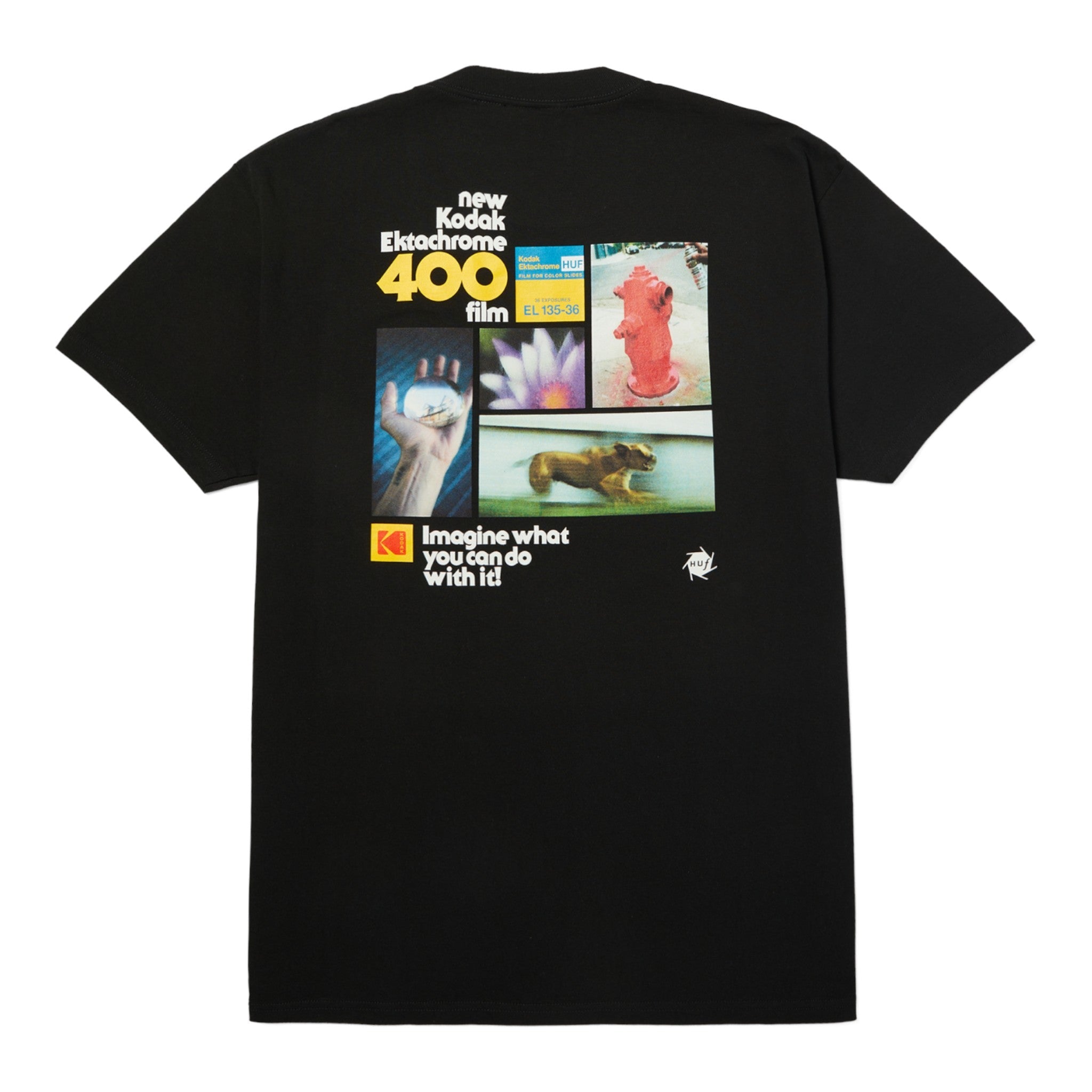 HUF x Kodak Imagine What S/S Tee - Black