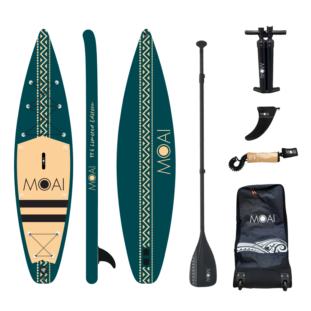 MOAI Limited Edition SUP 11'6 Green Package