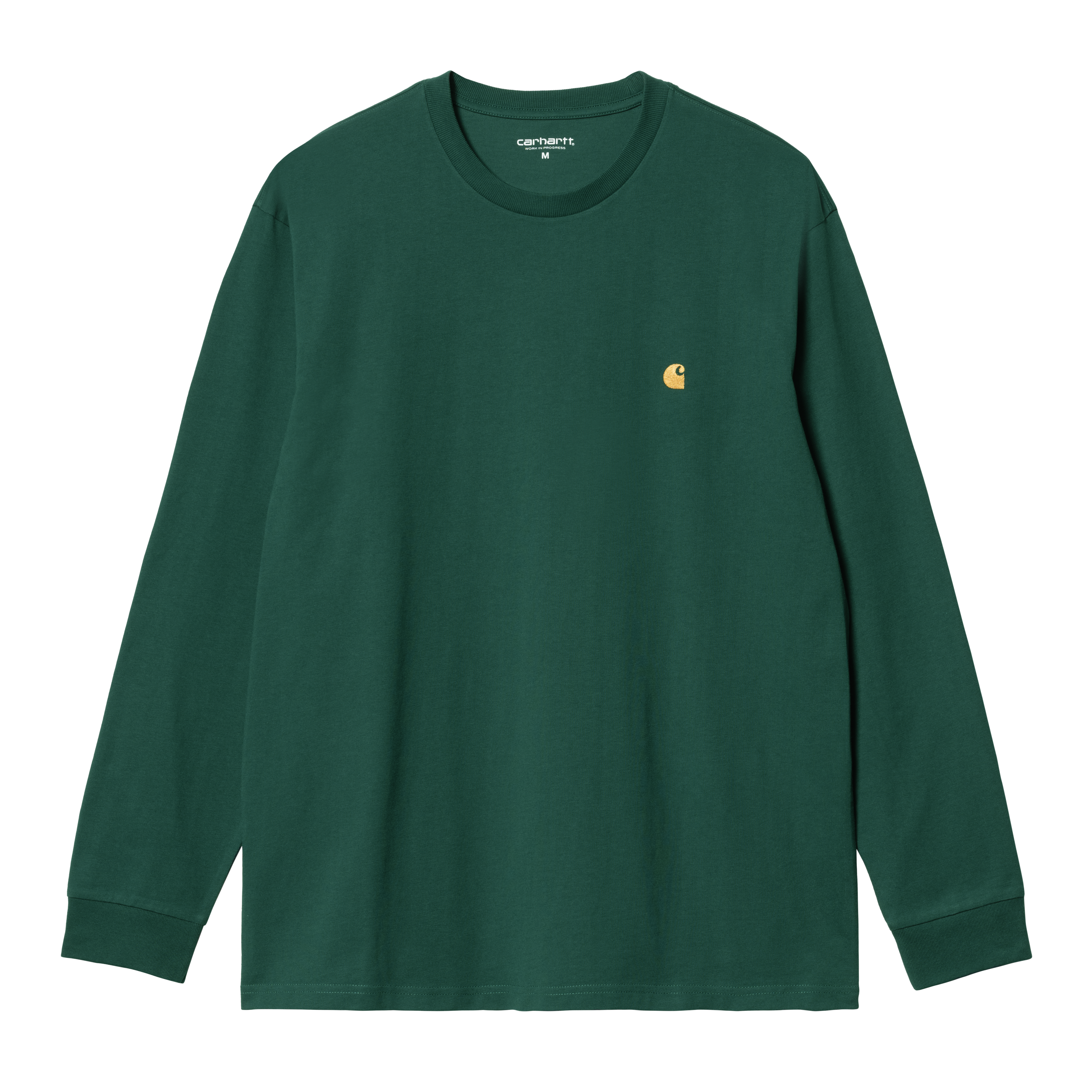 Carhartt WIP L/S Chase T-Shirt - Chervil / Gold